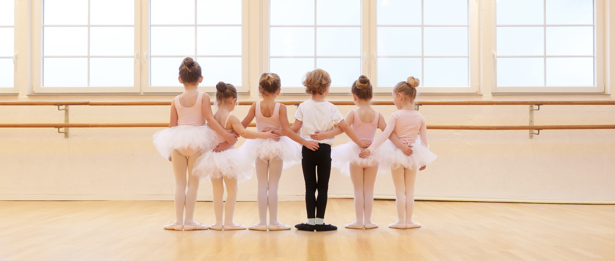 Kinder beim Kinderballett in der Ballettschule NETT & FRIENDS in Köln