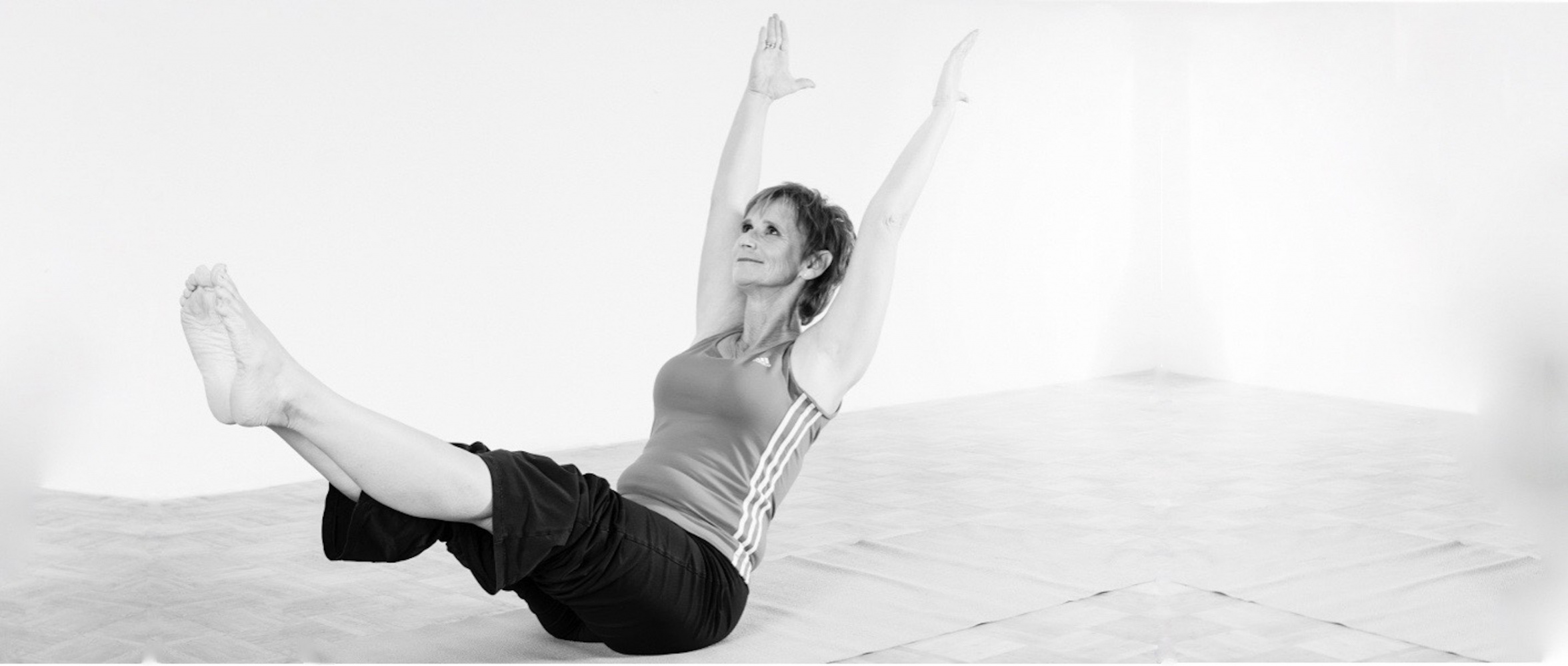 Pilates schwebend