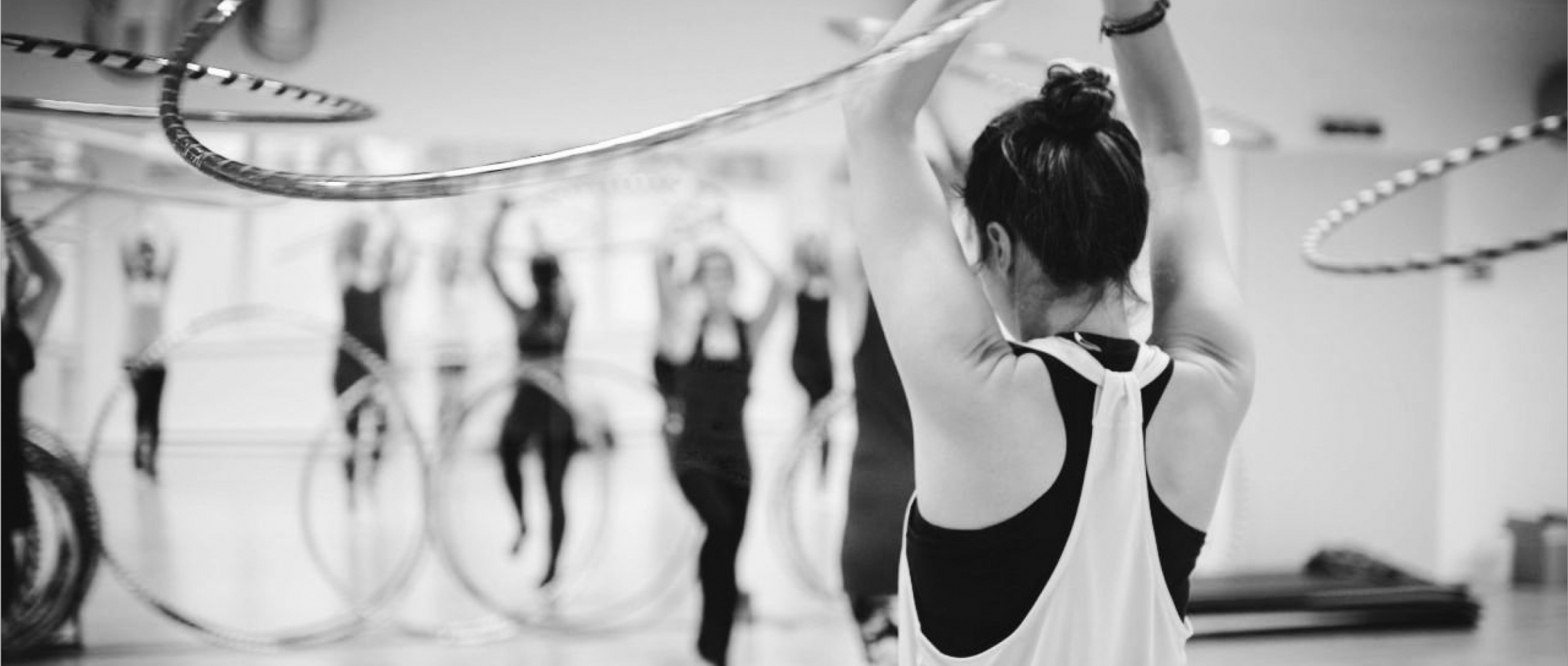 Hula Hoop Fitness mit Reifen