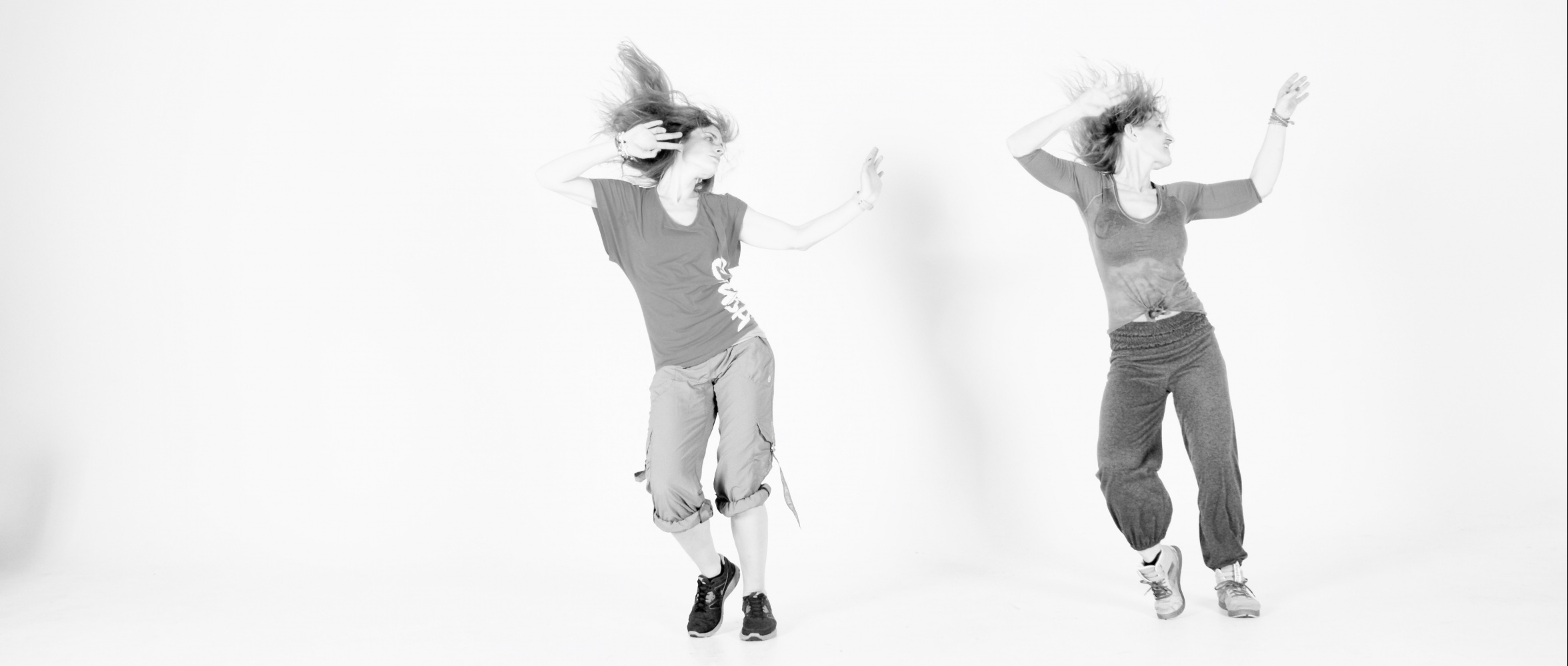 Modern Line Dance in Reihe